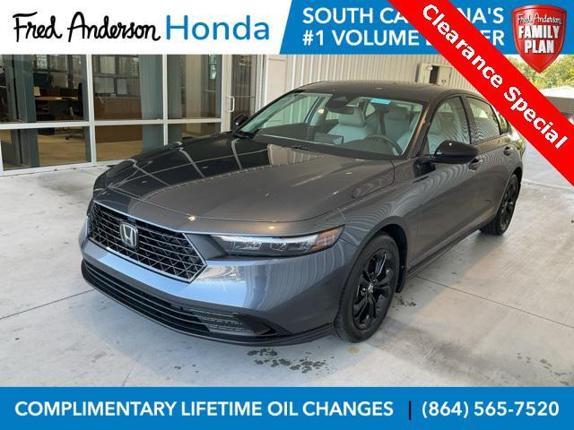 new 2025 Honda Accord car, priced at $30,390