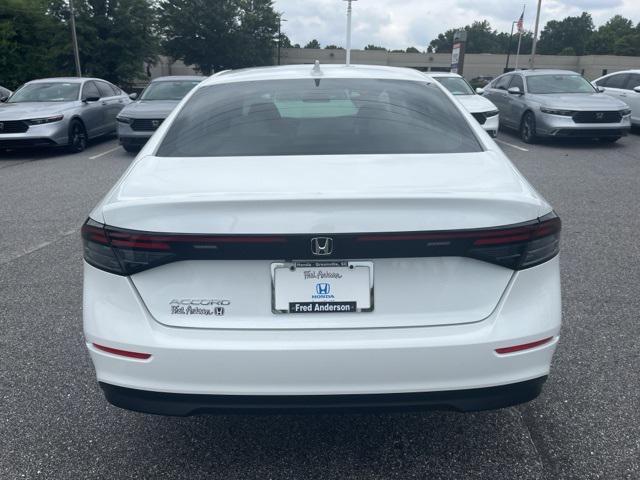 new 2024 Honda Accord car, priced at $30,147