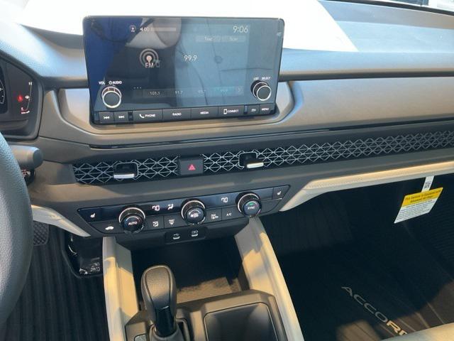 new 2025 Honda Accord car, priced at $30,390