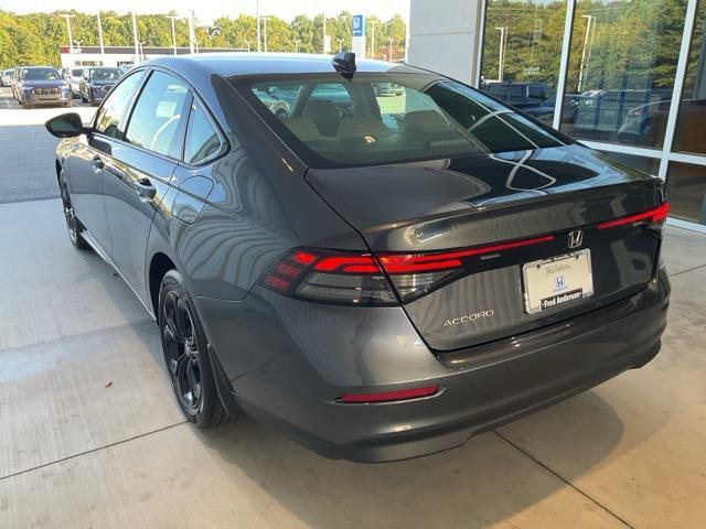 new 2025 Honda Accord car, priced at $30,390