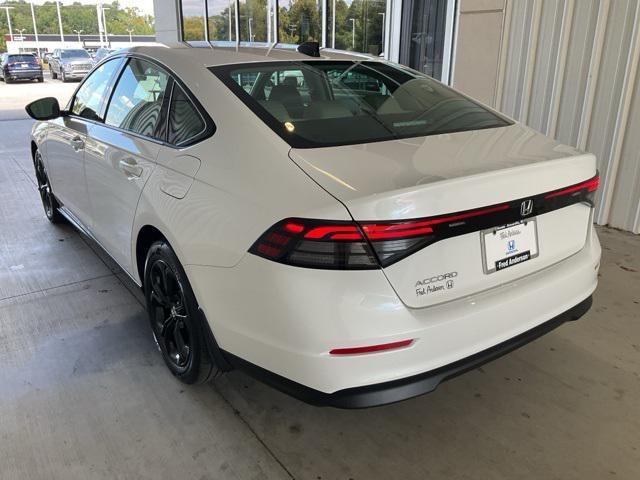 new 2025 Honda Accord car, priced at $30,821