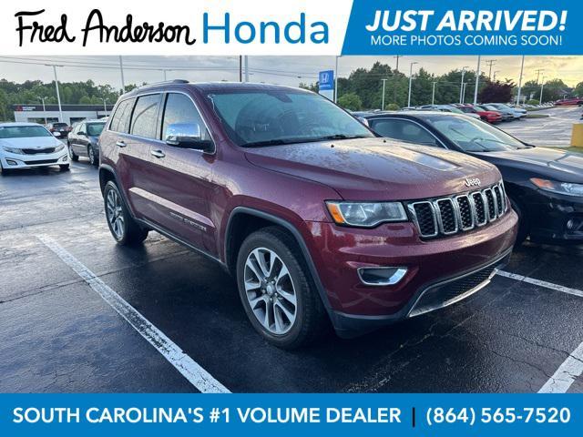used 2018 Jeep Grand Cherokee car, priced at $15,593