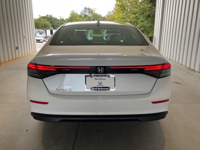 new 2025 Honda Accord car, priced at $28,849