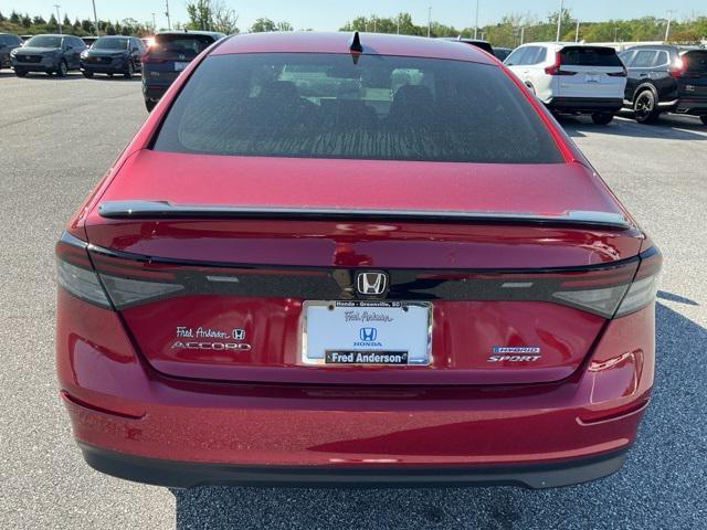new 2025 Honda Accord Hybrid car, priced at $33,656