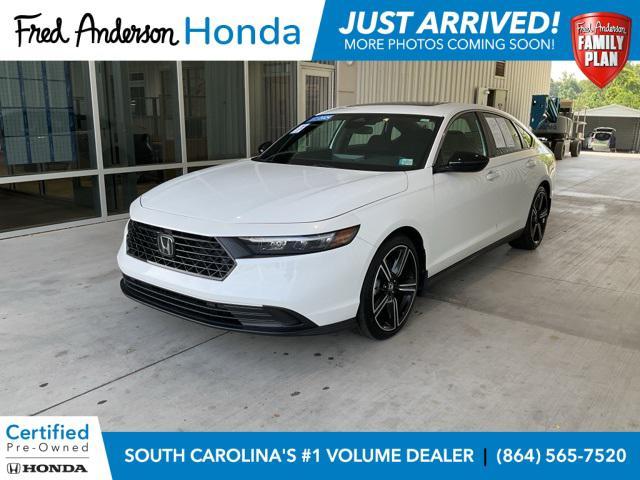 used 2024 Honda Accord Hybrid car, priced at $33,134