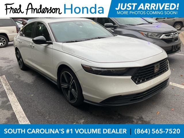 used 2023 Honda Accord Hybrid car, priced at $27,309