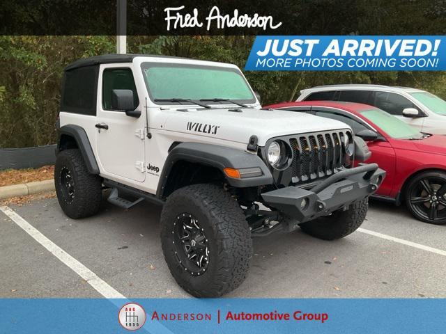 used 2022 Jeep Wrangler car, priced at $31,192