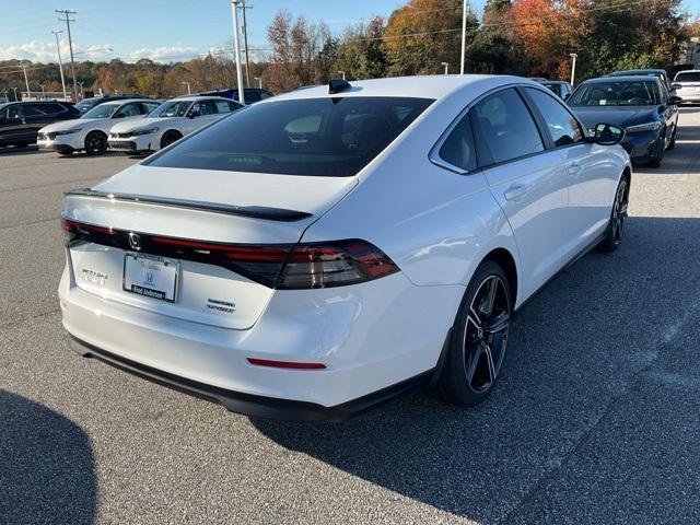 new 2025 Honda Accord Hybrid car, priced at $34,605