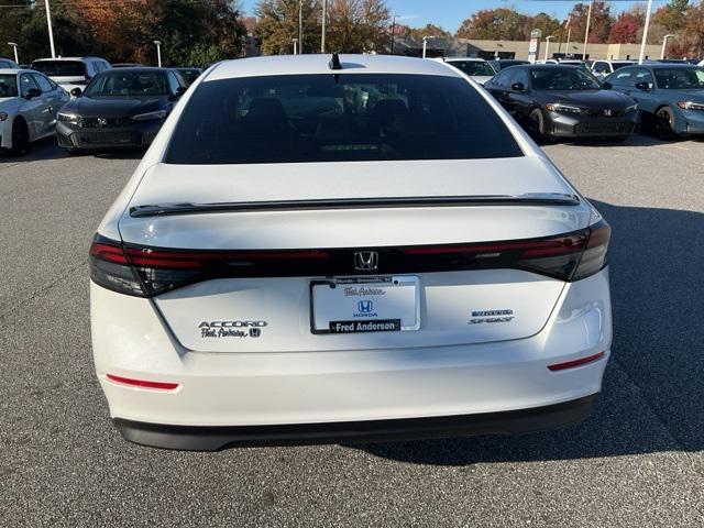 new 2025 Honda Accord Hybrid car, priced at $34,605