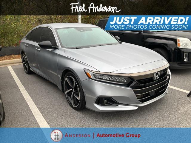 used 2021 Honda Accord car, priced at $23,785