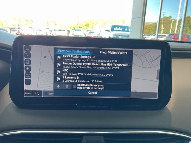 used 2021 Hyundai Santa Fe car, priced at $21,027