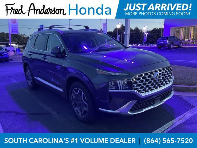 used 2021 Hyundai Santa Fe car, priced at $21,877