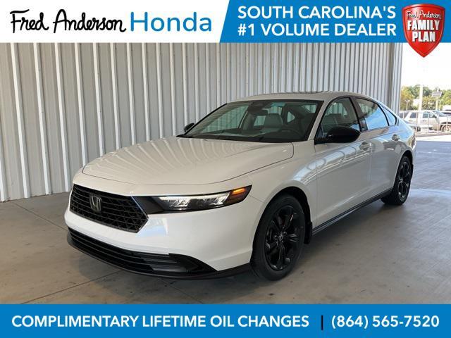 new 2025 Honda Accord car, priced at $30,866