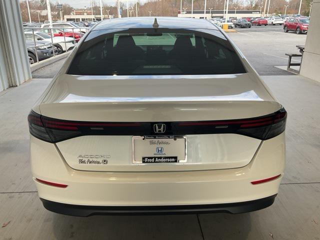 used 2024 Honda Accord car, priced at $25,324