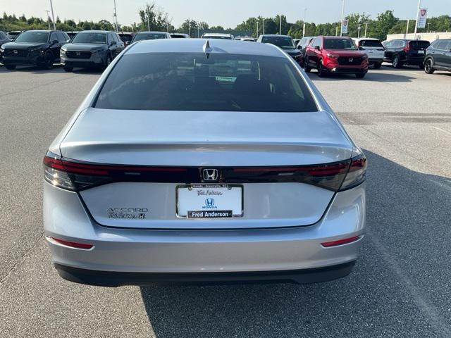 new 2025 Honda Accord car, priced at $28,373