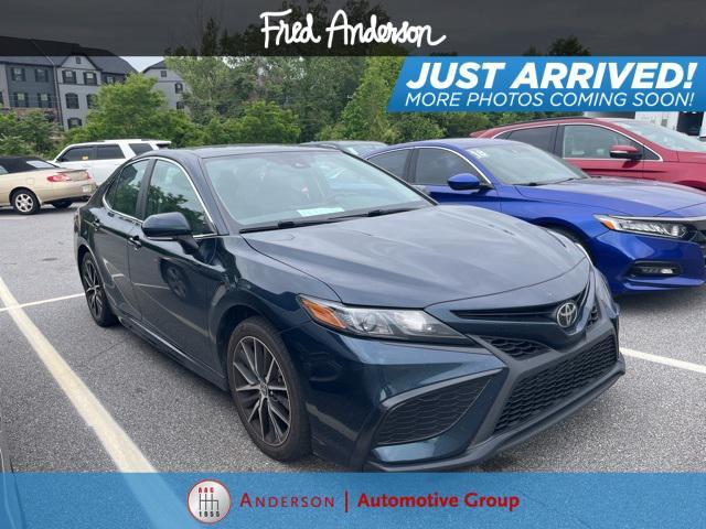 used 2021 Toyota Camry car, priced at $26,002