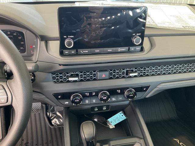 new 2025 Honda Accord car, priced at $30,390