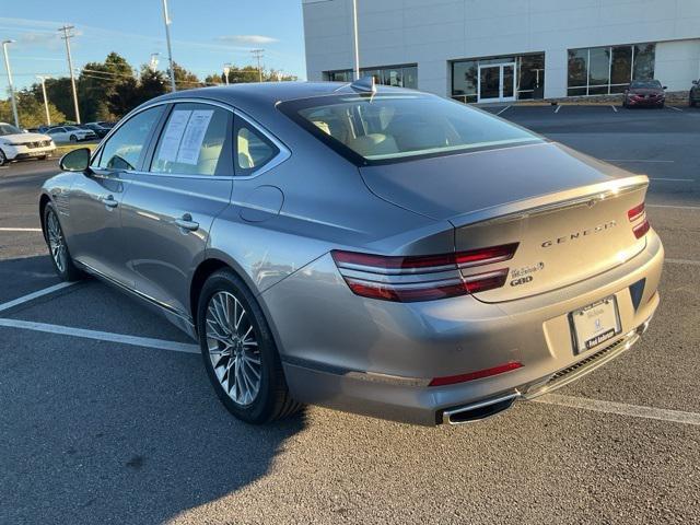 used 2021 Genesis G80 car, priced at $31,421