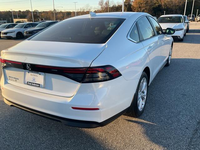 new 2025 Honda Accord car, priced at $29,345