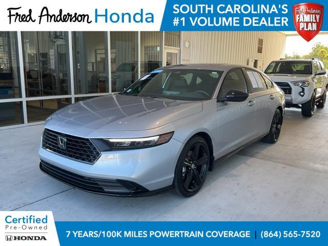 used 2023 Honda Accord Hybrid car, priced at $28,490