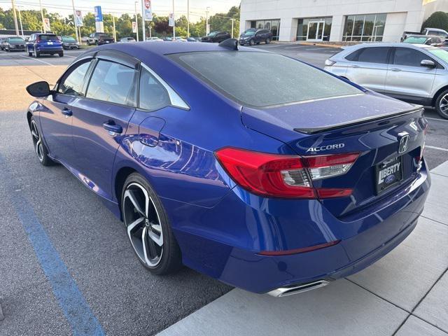 used 2022 Honda Accord car, priced at $26,105