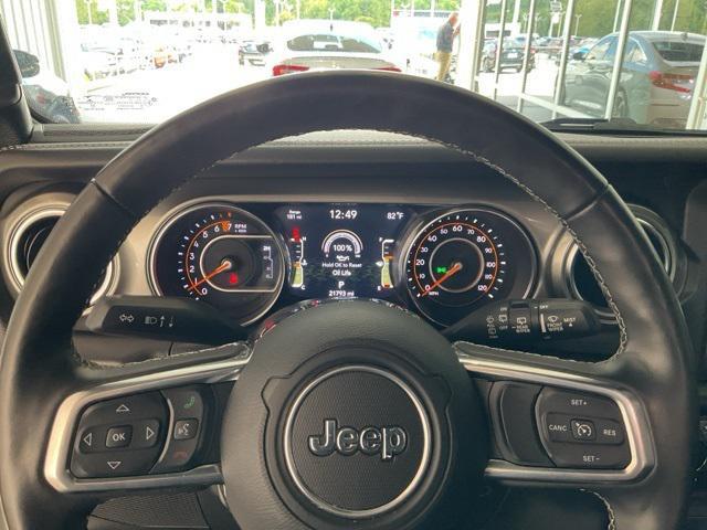 used 2022 Jeep Wrangler Unlimited car, priced at $35,723
