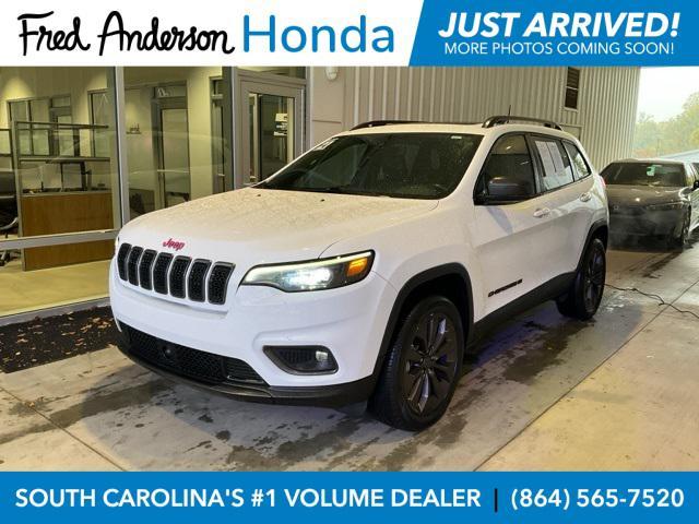 used 2021 Jeep Cherokee car, priced at $16,762