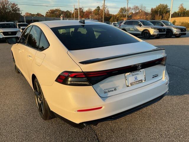 new 2025 Honda Accord Hybrid car, priced at $35,977