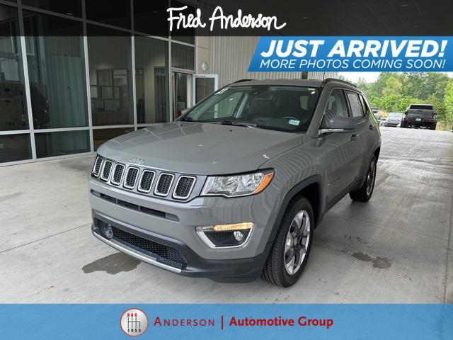 used 2021 Jeep Compass car, priced at $21,334