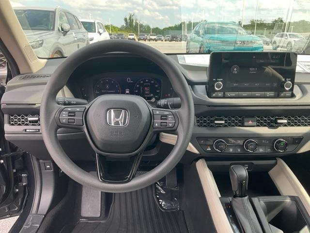new 2025 Honda Accord car, priced at $30,390