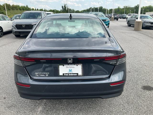 new 2025 Honda Accord car, priced at $30,390