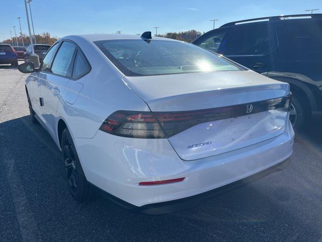 new 2025 Honda Accord car, priced at $31,665