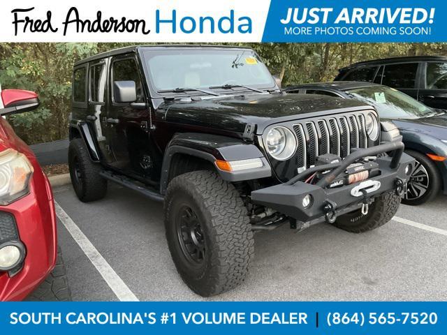 used 2018 Jeep Wrangler Unlimited car, priced at $20,602