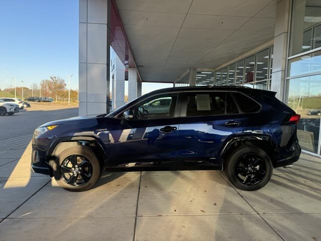 used 2021 Toyota RAV4 Hybrid car, priced at $29,387