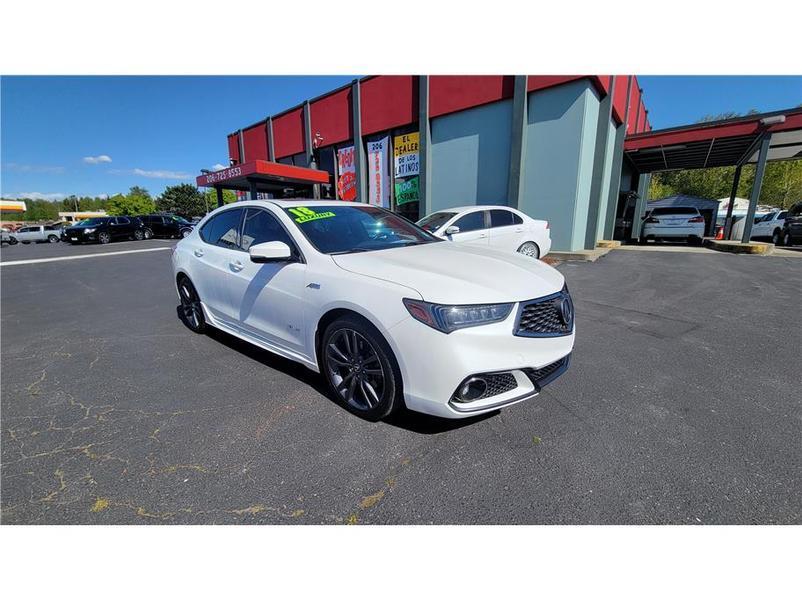 used 2018 Acura TLX car, priced at $16,971