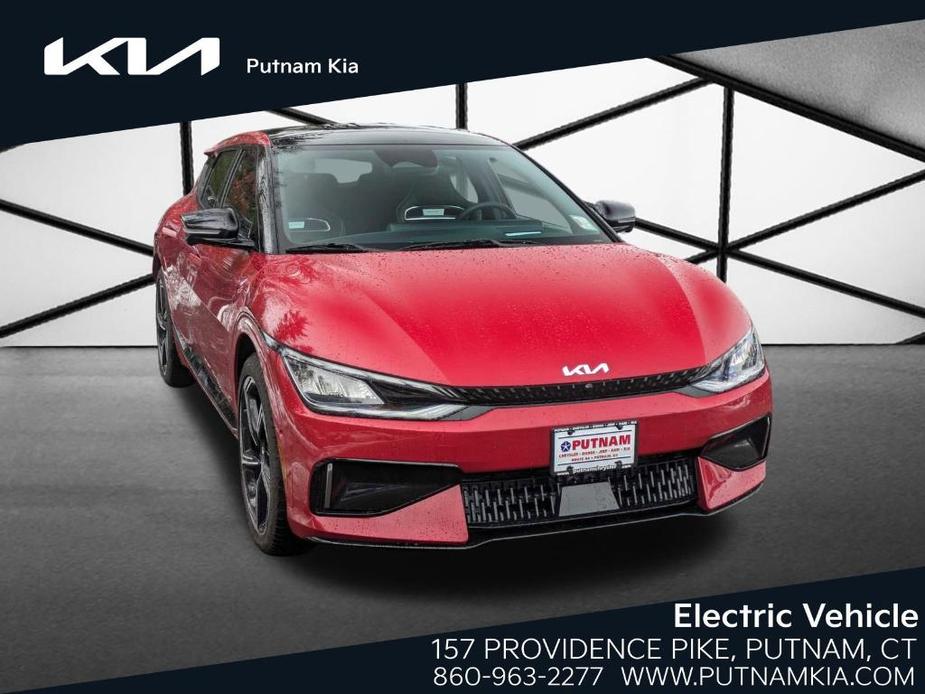 new 2024 Kia EV6 car, priced at $55,715