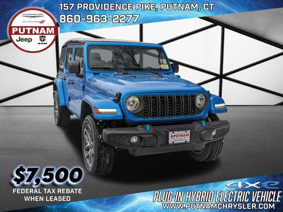 new 2024 Jeep Wrangler 4xe car, priced at $47,175
