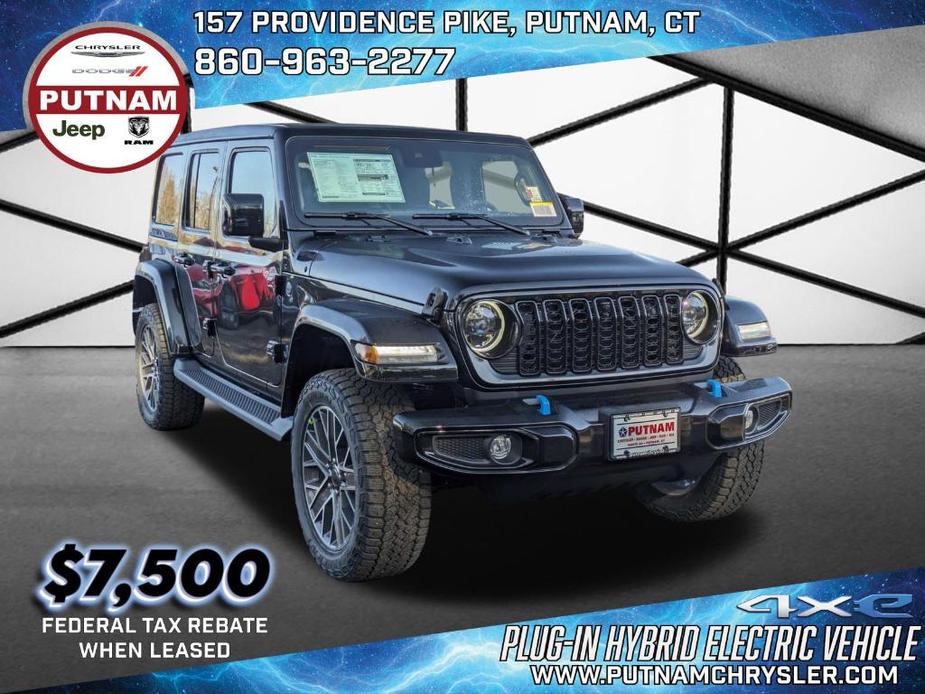 new 2024 Jeep Wrangler 4xe car, priced at $65,562