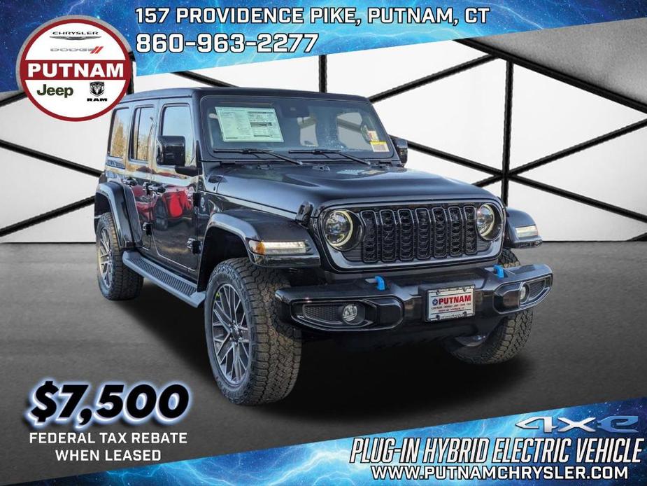new 2024 Jeep Wrangler 4xe car, priced at $59,205