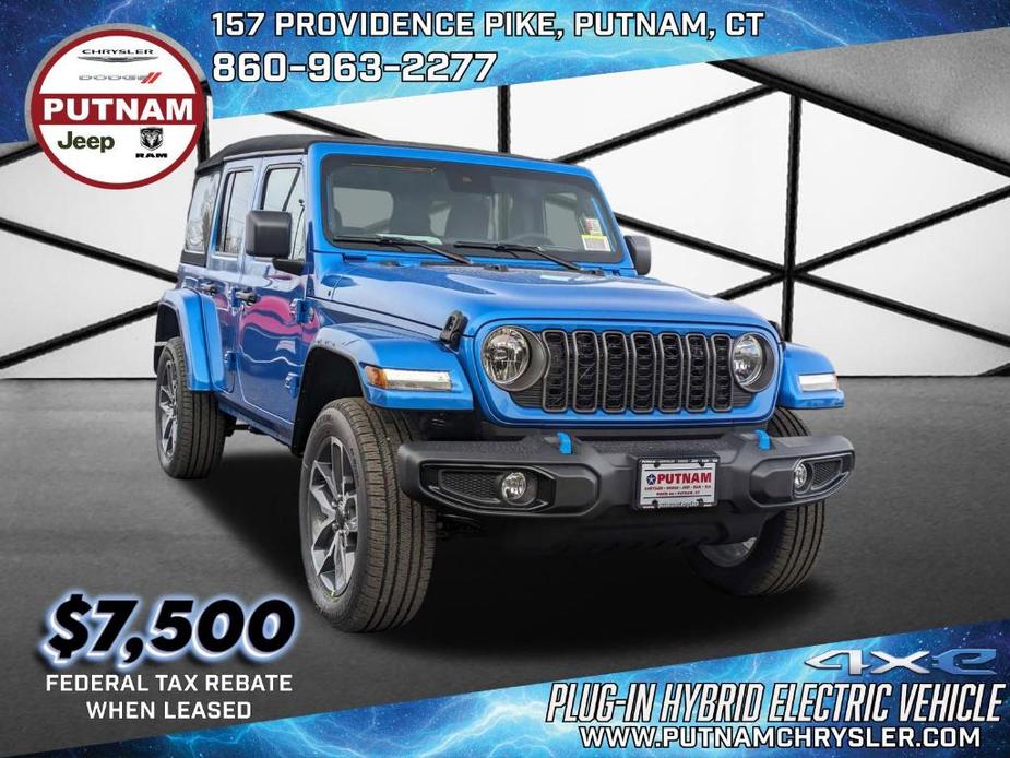 new 2024 Jeep Wrangler 4xe car, priced at $45,922