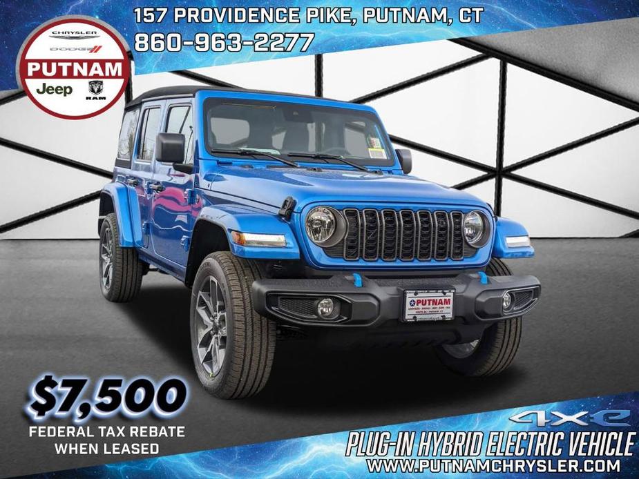 new 2024 Jeep Wrangler 4xe car, priced at $46,230