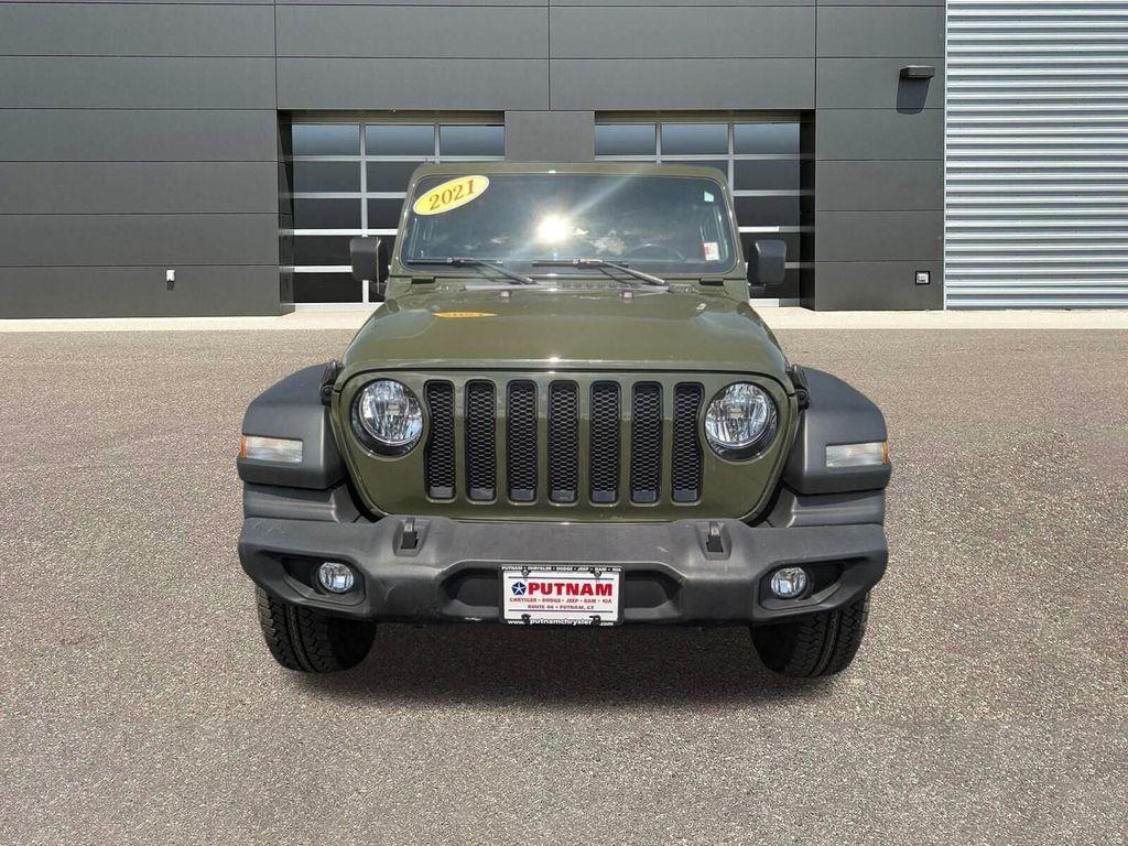 used 2021 Jeep Wrangler Unlimited car, priced at $27,999