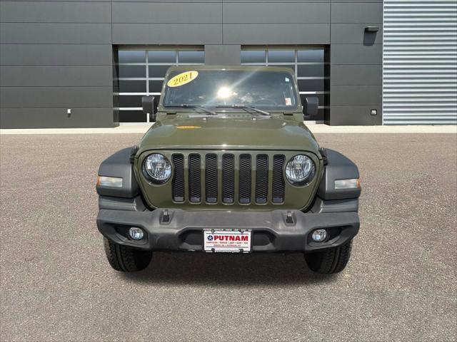 used 2021 Jeep Wrangler Unlimited car, priced at $27,999