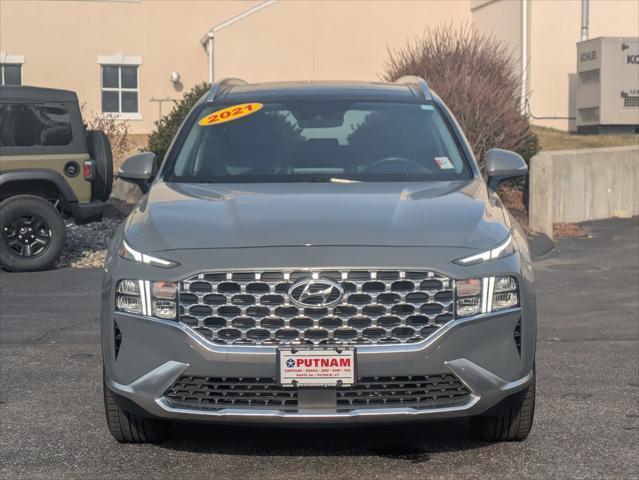 used 2021 Hyundai Santa Fe car, priced at $22,499