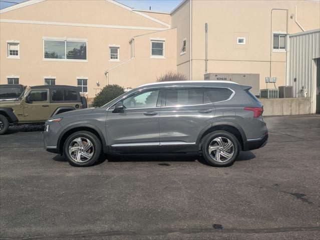 used 2021 Hyundai Santa Fe car, priced at $22,499