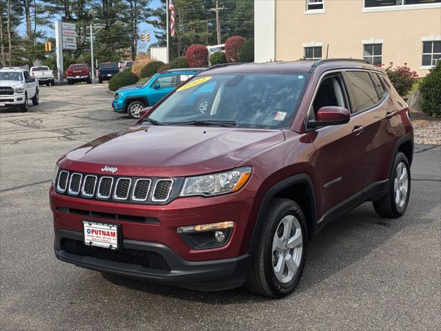 used 2021 Jeep Compass car, priced at $22,363