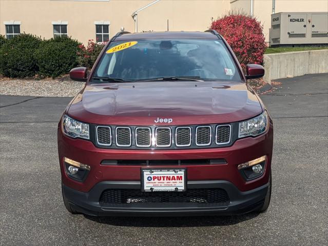 used 2021 Jeep Compass car, priced at $22,363