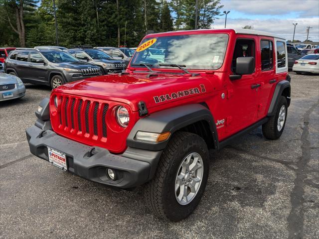 used 2021 Jeep Wrangler Unlimited car, priced at $33,999