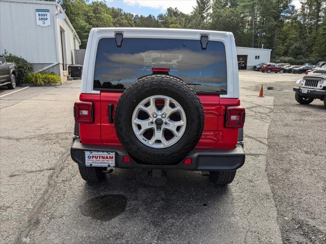 used 2021 Jeep Wrangler Unlimited car, priced at $33,999