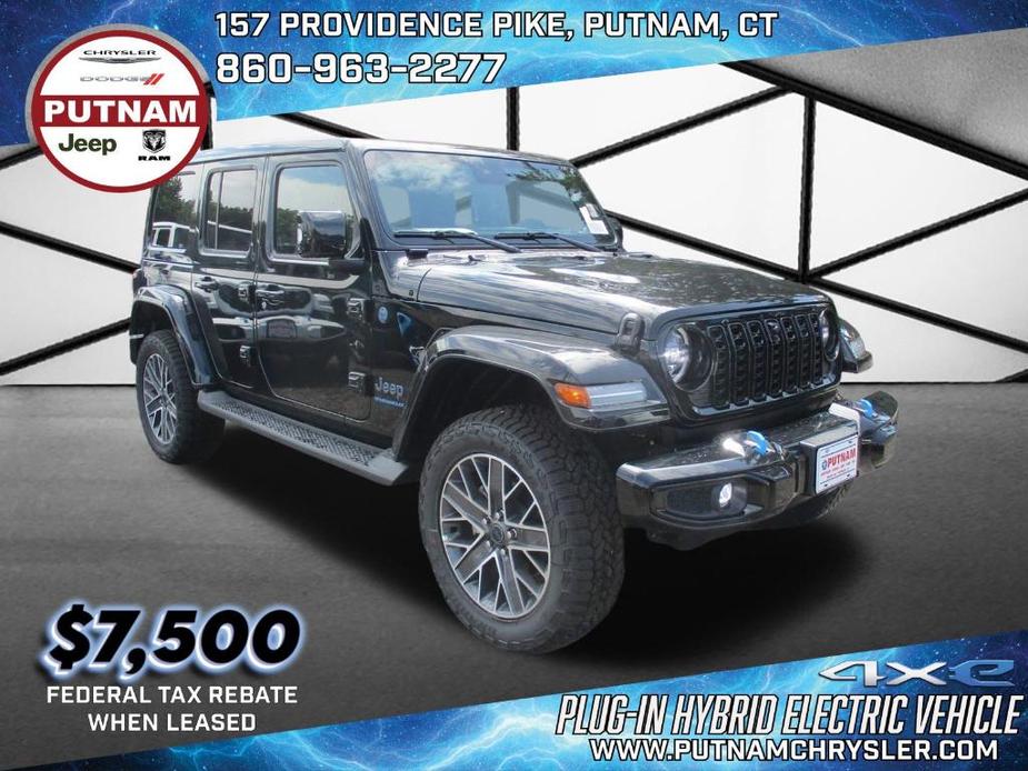 new 2024 Jeep Wrangler 4xe car, priced at $64,799
